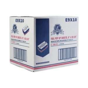 EMPRESS FOIL POP UP SHEETS 9X10.75 INCHES (6/500/CS)