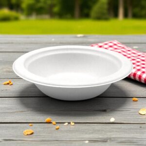MARK Biodegradable 12oz Round Bowls 1000/Cs