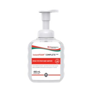 InstantFOAM Complete Hand Sanitizer Foam 400 mL Pump 6/Case