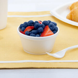 DART 8SJ20 8OZ SQUAT FOAM FOOD CONTAINER 1000/CS