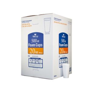 WIN CUP 20OZ FOAM CUP 500/CS