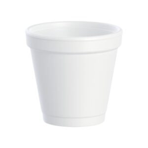 Dart 4J4 White 4oz Foam Cup - 1000/Cs
