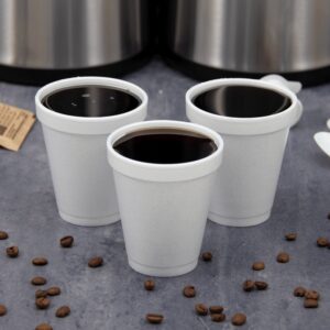 Dart 6J6 6oz White Foam Cup - 1000/Case