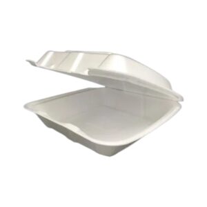 ECOPAX - 9 X 9 X 3 FOAM CONTAINER 1 COMP - 200/CS