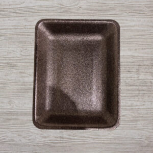 4PP BLACK FOAM TRAY / MEAT TRAY 400/CS