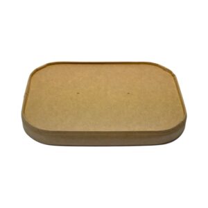 Kraft Lid for Salad Bowl 16oz-32oz (500ML-1000ML) - 300/Cs