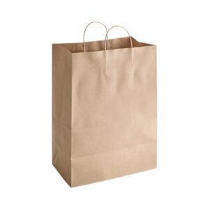 MARK Kraft Bag With Handle 13X7X17 - 250/CS