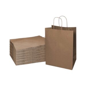 Victoria Bay TEMPO Kraft Bag With Handle 8X4.5X10.25 - 250/CS