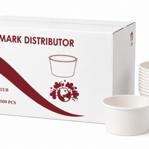 MARK 12oz Paper Soup Tub / Bowl 500 C/S