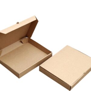 NEMCO PIZZA BOX 12X12X2 KRAFT PLAIN / KRAFT B FLUTE 50/CS