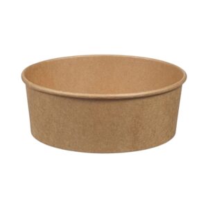 Salad Bowl 43oz (1300ML) Kraft Round 300/Cs