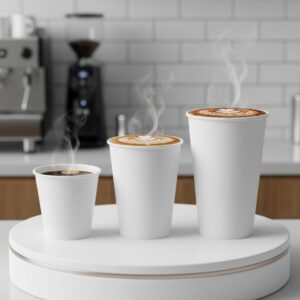Paper Hot Cups 6oz 1000/Cs
