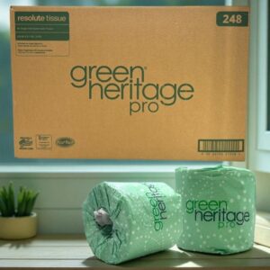 GREEN HERITAGE PRO BATH TISSUE 4 X 3.1 2-Ply 400 / ROLL (96/CS)