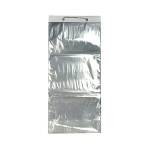 LK Plastics Poly Bag Gusseted On Wicket Dispenser Clear, 11X14, 1 Mil - 1000/Cs