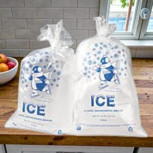 PREMIER ICE BAGS 8LB WITH STRING (400 CT)