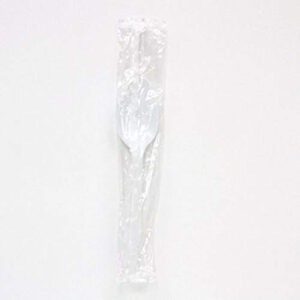 EMPRESS WRAPPED TEA SPOON WHITE HEAVY (1000CT)
