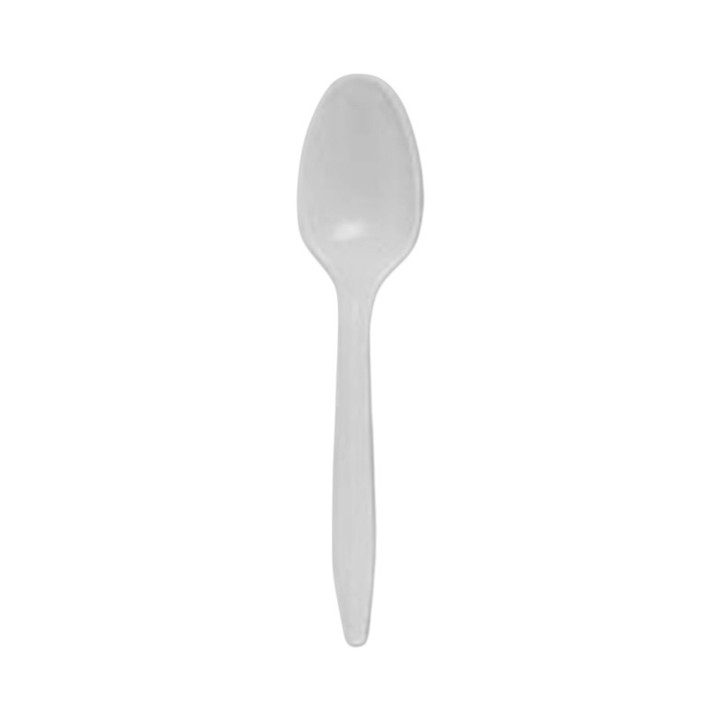 EMPRESS WRAPPED TEA SPOON WHITE HEAVY (1000CT)