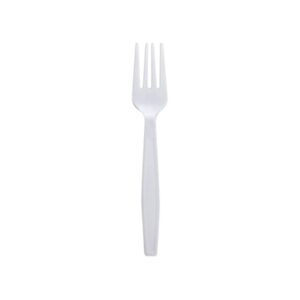 Fork Heavy White Bulk - 1000/CS