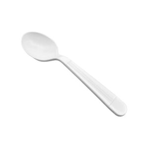 BIOCEAN WRAPPED HEAVY WEIGHT WHITE SOUP SPOON - 1000/CS