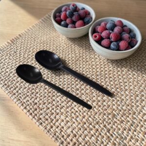 BIOCEAN TEASPOON BLACK HEAVY BULK - 1000/Cs