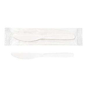 Knife Individually Wrapped Heavy White - 1000/CS