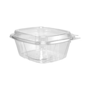 Dart CH16DED ClearPac SafeSeal 16oz Tamper Resistant / Evident Container with Dome Lid - 200/Case