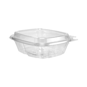 Dart CH8DED ClearPac SafeSeal 8oz Tamper Resistant / Evident Container with Dome Lid - 200/Case