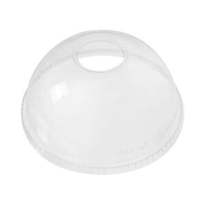 Dome Lid for 12OZ | 16OZ | 20OZ PET Cups 98mm Dia - 1000/Cs