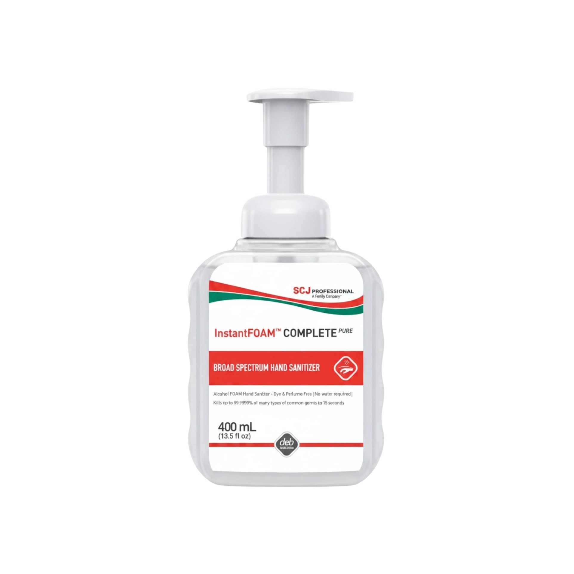 InstantFOAM Complete Hand Sanitizer Foam 400 mL Pump 6/Case