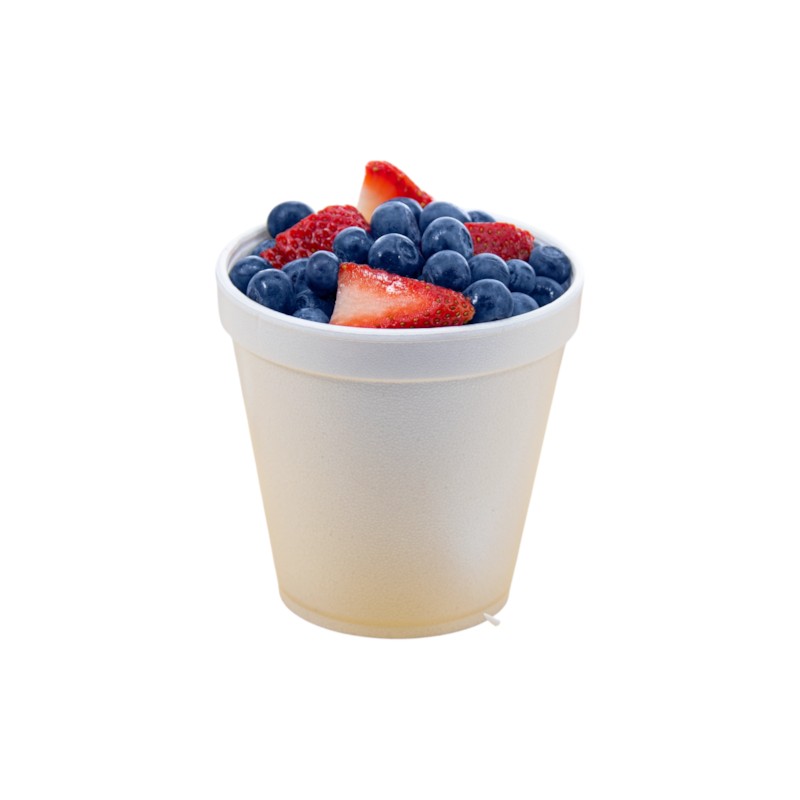 DART 16MJ20 16OZ MEDIUM SQUAT FOAM FOOD CONTAINER 500/CS