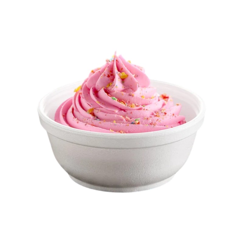 Dart 8B20 8oz Insulated White Foam Container – 1000/Cs
