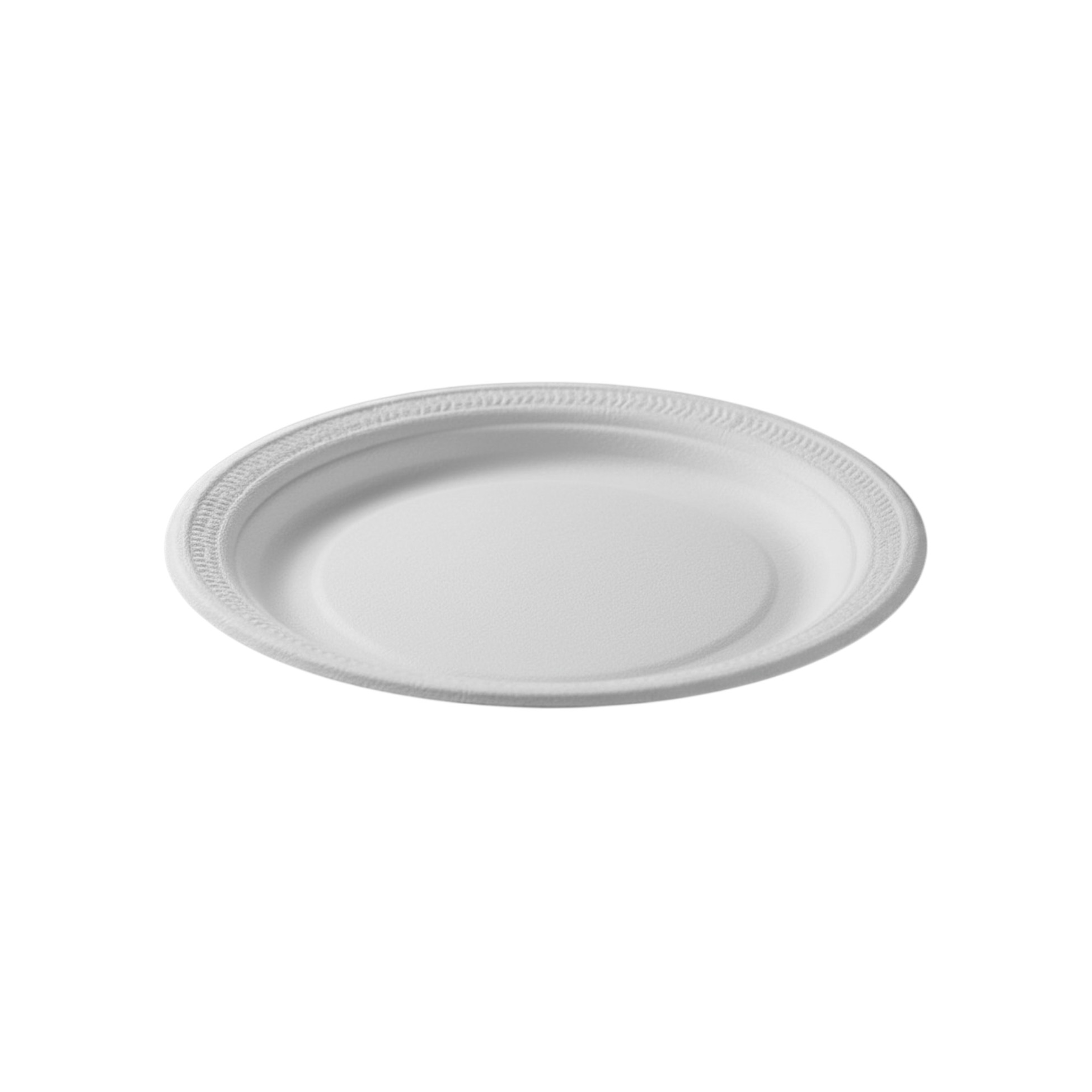 ECOPAX – PLATES 10.25″ WHITE FOAM 500/CS