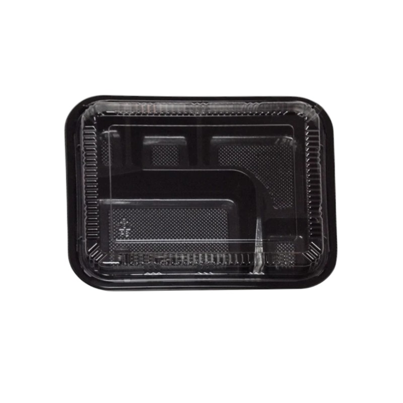 TZ-305 Small Bento Box / Lunch Containers 5 Comp CP COMBO – 252/Cs