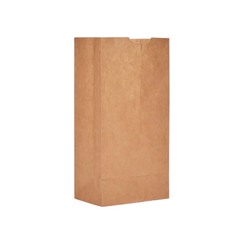 ROCK Kraft Bag NO HANDLE 12X7X17 57# 1/6 BBL – 250 / Case